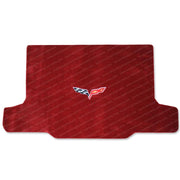 Corvette Cargo Mat - Victory Red with C6 Emblem - Convertible : 2005-2013 C6
