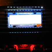Corvette License Plate Bright White LED Strip : 1997-2004 C5