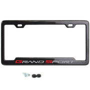 Corvette License Plate Frame - Carbon Fiber : C6 Grand Sport 2010 - 2013