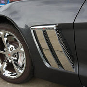 Corvette Grand Sport Fender Pillar Accent Stainless Steel : 2010-2013 Grand Sport