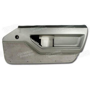 Corvette Door Panel. Gray Deluxe Coupe RH: 1984-1987