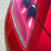 Corvette Headlight Decals - Etched Glass Look : 2005-2013 C6,Z06,ZR1,Grand Sport