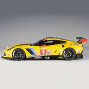 C7 Corvette C7.r Lime Rock 2016 Winner Oliver Gavin/Tommy Milner #4 (Corvette Racing Team 100th Win) - Die Cast 1:18