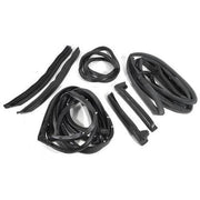 Corvette Weatherstrip Kit. Body Coupe 77 Early 9 Piece - Import: 1973-1977